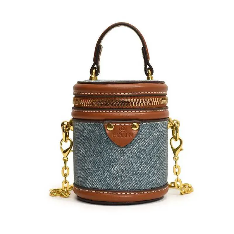 Herbst Neue Frauen Farbe Kontrast Mini Handtasche Erwachsene Mädchen PU Tasche Reichtum Eimer Tasche Eltern-kind Lippenstift Crossbody_voghion.com