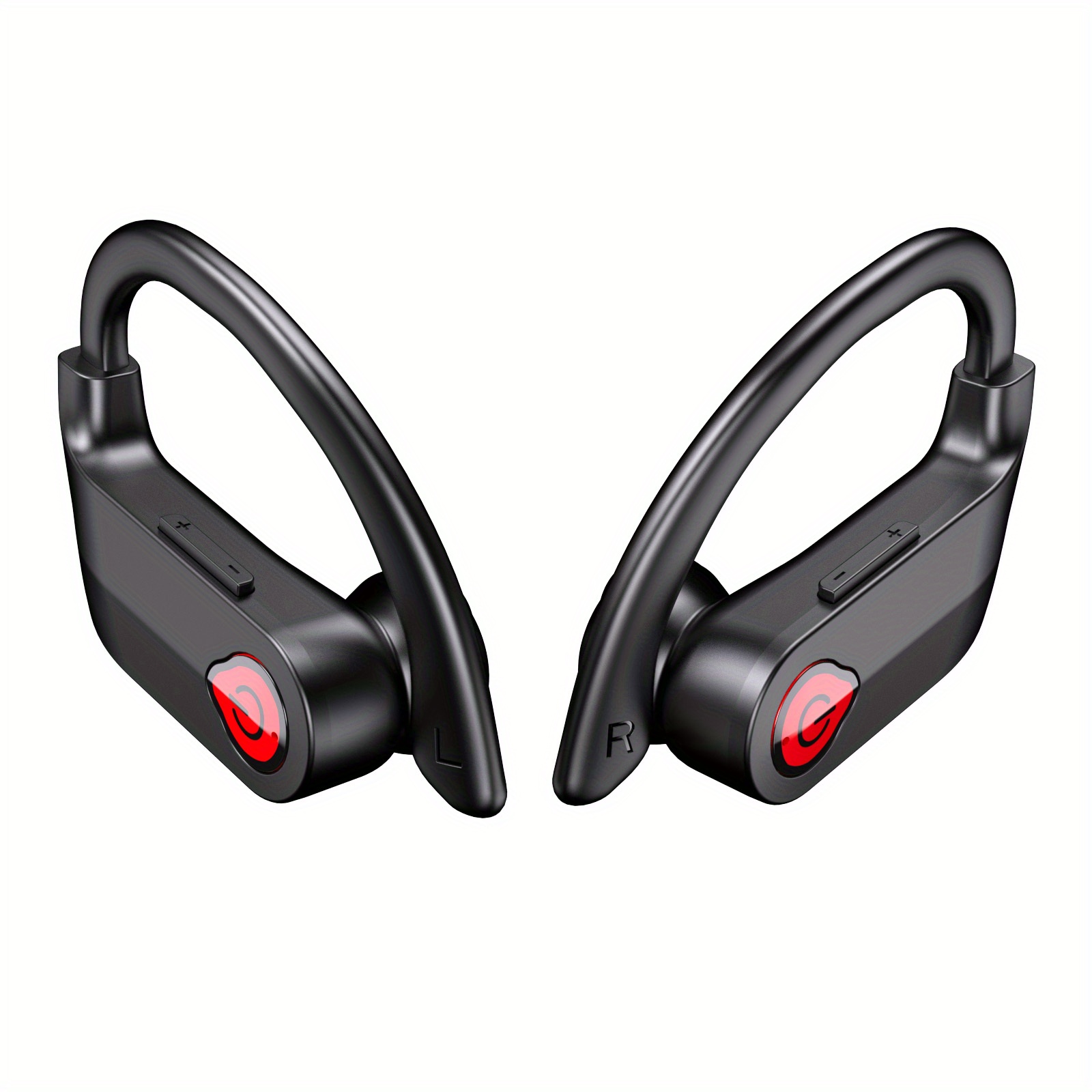 Ακουστικά TWS Earhook, Αληθινά ασύρματα στερεοφωνικά ακουστικά, Αδιάβροχα αθλητικά ακουστικά, Ακουστικά μέσα στο αυτί με θήκη φόρτισης_voghion.com