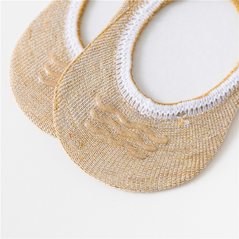 5 pezzi calzini da barca invisibili per donna testa di gatto maglia intrecciata traspirante calzini a forma di diamante per donna bocca superficiale antiscivolo senza tallone che cade_voghion.com