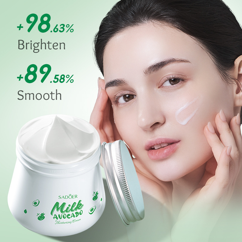 All English SADOER Milk Avocado Moisturizing Cream_voghion.com