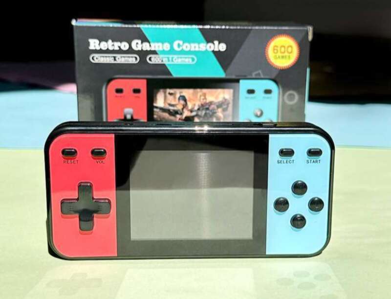 Tengdongmai Mini Handheld Game Console Puzzle Challenge Adventure Home TV Chinese English Western Russian_voghion.com
