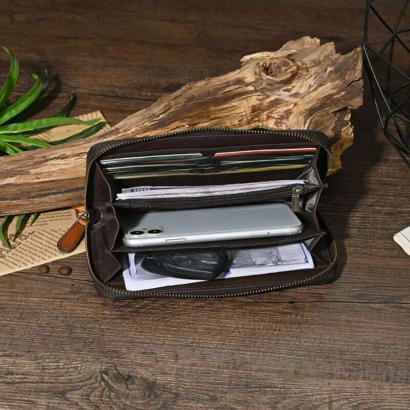 Leather Wallet, Handbag, Card Bag, Women's Bag, Sports Bag, Men's Bag, Multifunctional Large Capacity, Stylish And Beautiful
_voghion.com