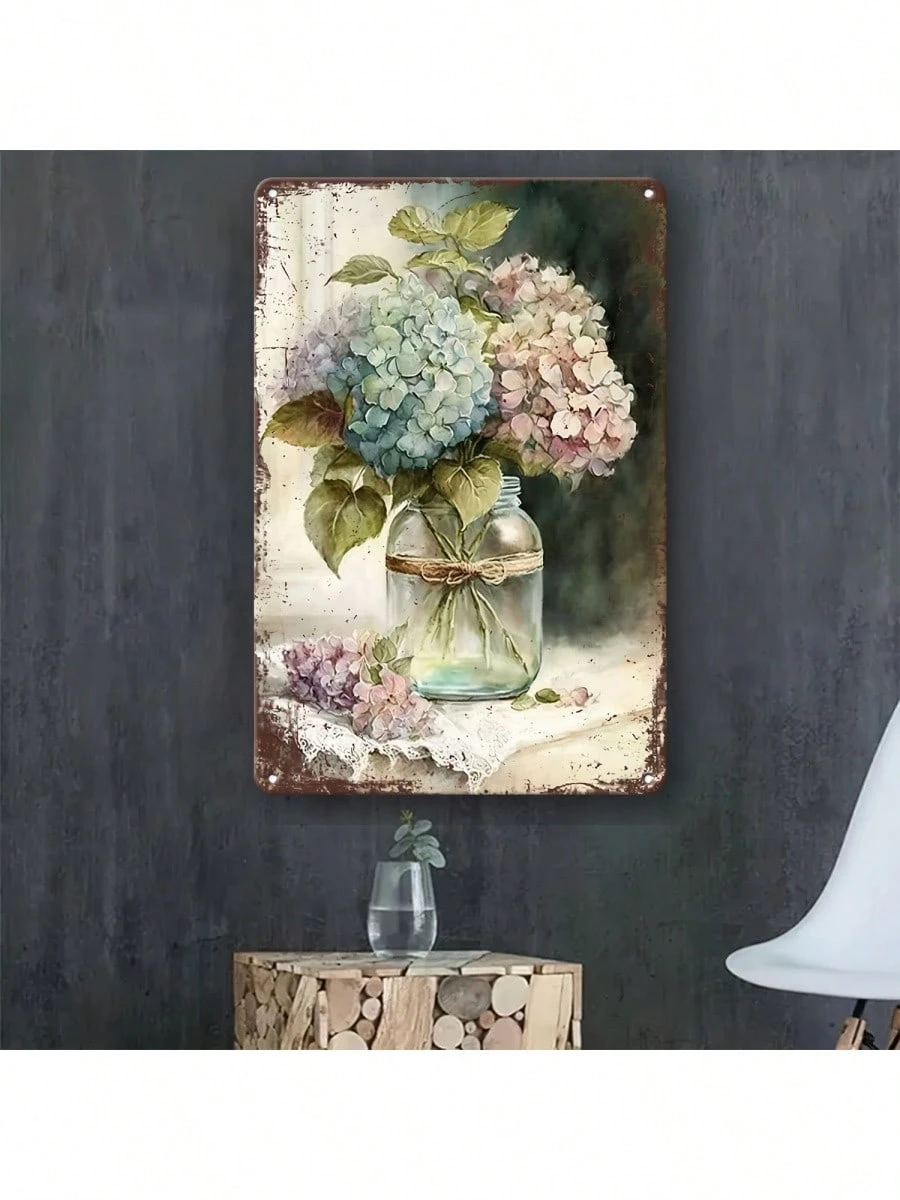 Vintage-Metallschild – wasserfeste Wanddekoration, für Zuhause, Garten, Küche, Café, Bar, Badezimmer, Schlafzimmer, 20 x 30 cm (8 x 12 Zoll)_voghion.com