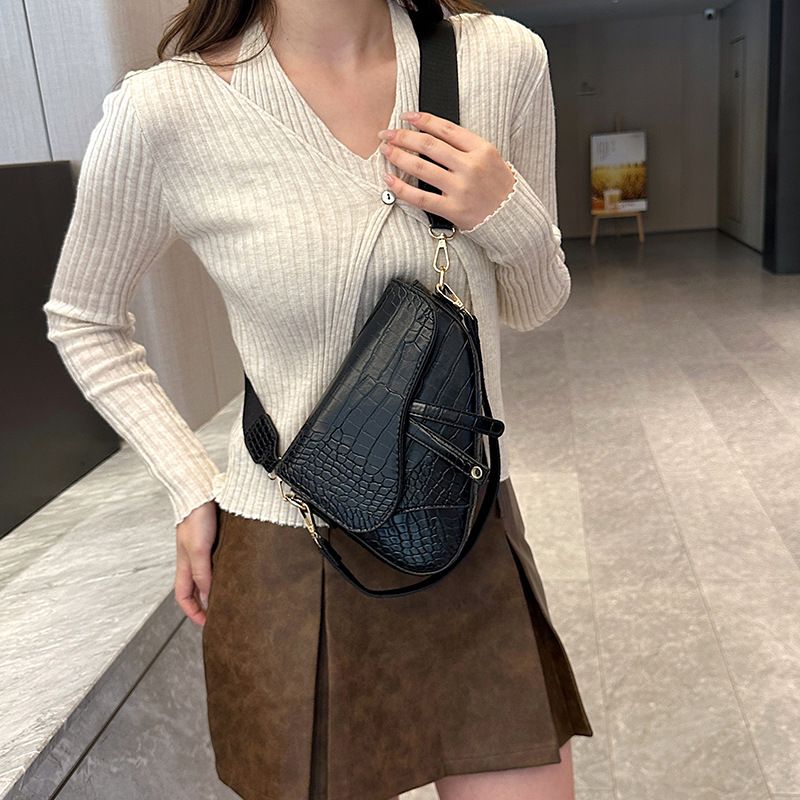 High-End-Tasche für Frauen 2023 neue Mode Schulter Messenger Handtasche Krokodilmuster große Kapazität Außenh_voghion.com