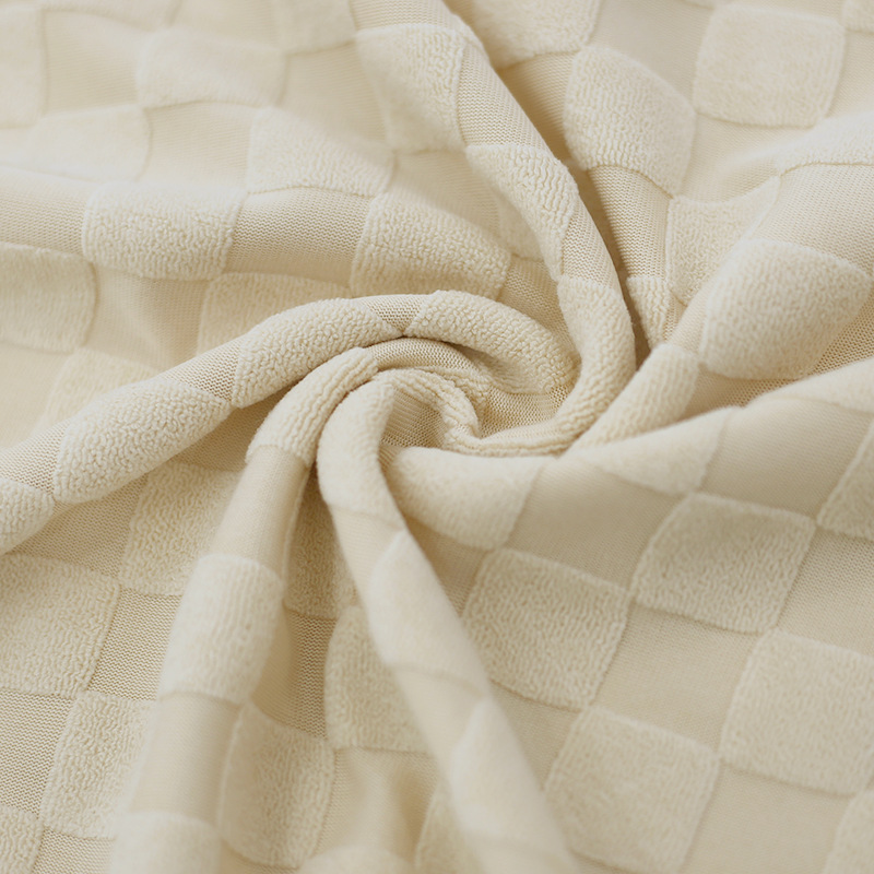 European And American Cross-border Oversize Trendy Men's Clothing Jacquard Checkerboard Spring And Summer Loose Sports And Leisure Two-piece Suit Men_voghion.com