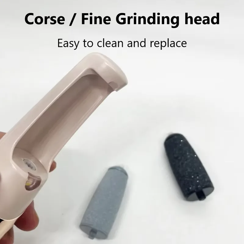 Professional Electric Foot Callus Remover Rechargeable Pedicure Kit_voghion.com