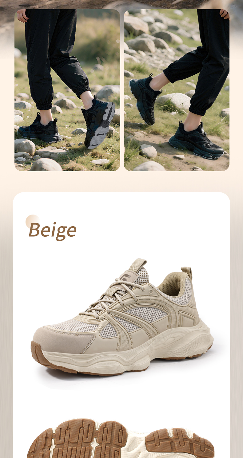 Scarpe antinfortunistiche GUYISA da donna con punta in acciaio, leggere e morbide, anti-sfondamento e anti-perforazione 5008_voghion.com