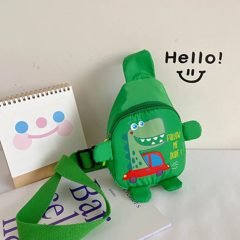 Cute Children Bag Cartoon Dinosaur Kids Bags Kindergarten Preschool Outdoor Travel Backpack for Boys Girls Shoulder_voghion.com