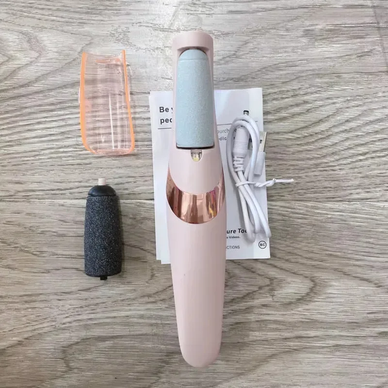 Rechargeable Electric Foot File For Smooth Soft Skin On Heels_voghion.com