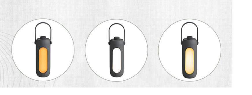 New Multifunctional Camping Light, 10000mAh Battery, Tri Color Dimming, USB Emergency Charging One Step Faster_voghion.com