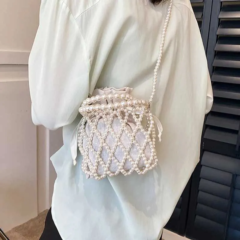 Sacs à bandoulière tissés en perles pour femmes, petit portefeuille, sac à main décontracté, porte-monnaie pour femmes, C241211_voghion.com
