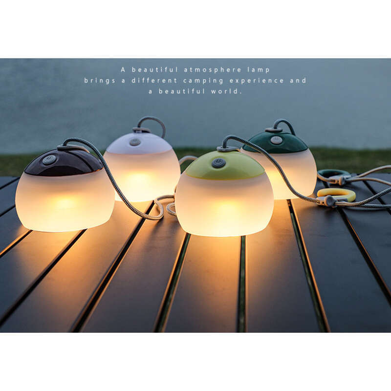 New Multifunctional USB Charging LED Tent Outdoor Horse Lamp Portable Silicone Camping Light_voghion.com