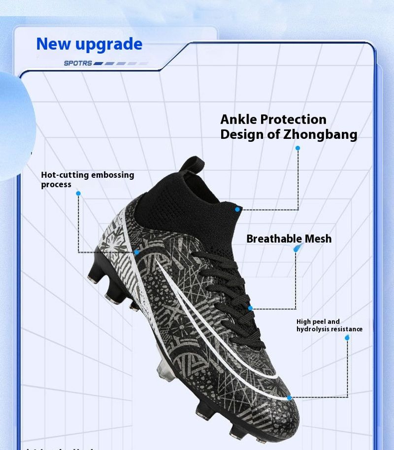 Herren Einlegesohle Lange Erwachsene Shredded Spikes Kunstrasen Training Fußballschuhe_voghion.com
