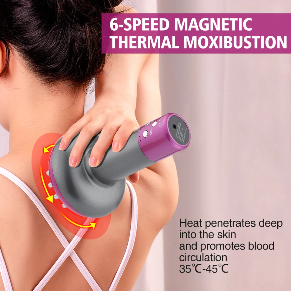 Smart Meridian Massager Wireless Heat Therapy Back And Body_voghion.com