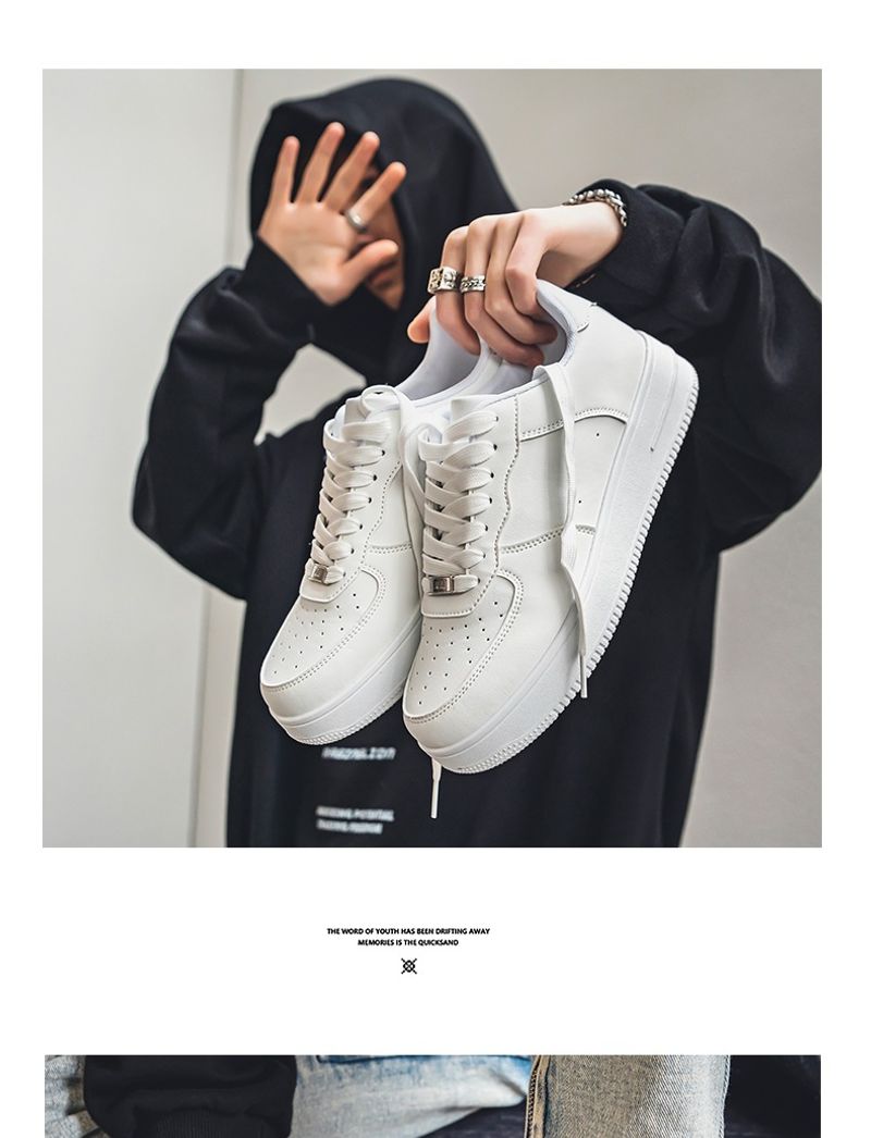 Heren 2024 nieuwe lente sport nr. 1 casual sneakers net celebrity jongens kleine witte trendy schoenen_voghion.com