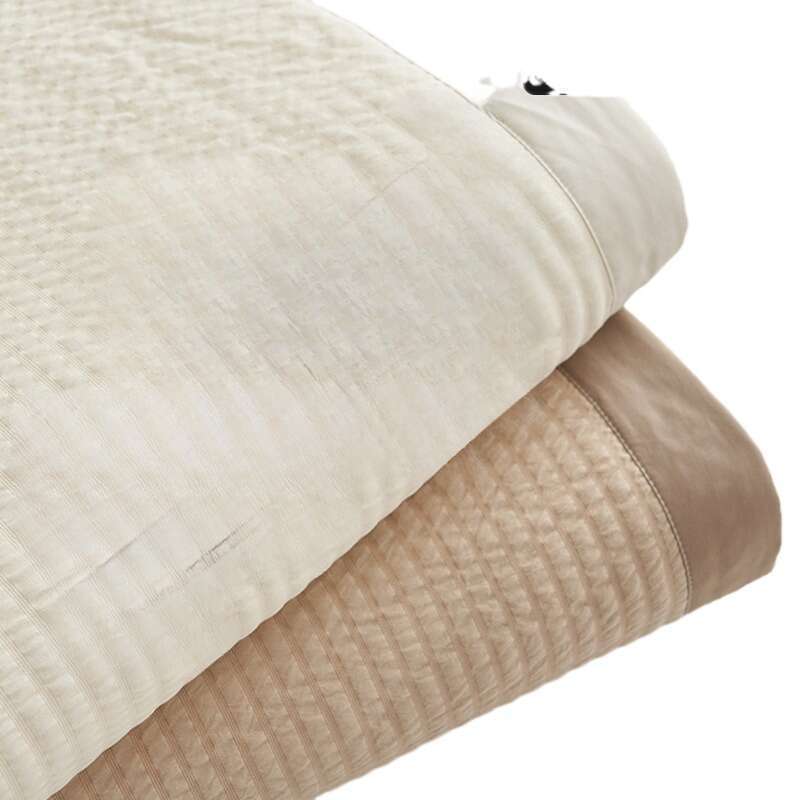 Summer 100% Cotton Air-conditioning Quilt; Machine Washable Cool Skin Quilt Core; Summer Single Use_voghion.com
