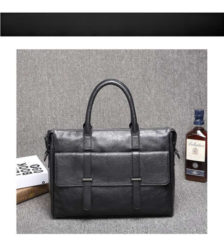 Men's Shoulder Bag, Crossbody Bag, Hand-held Messenger, Casual Official Documents, Retro Trend Travel, Men's Computer Bag_voghion.com
