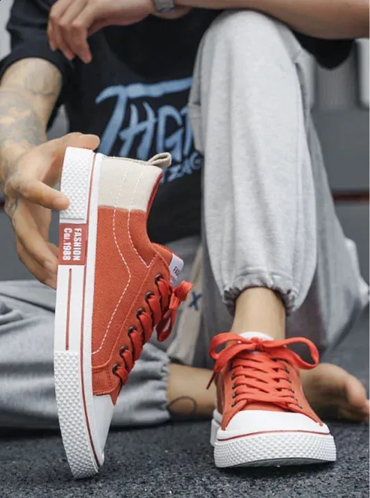 Sports breathable canvas comfortable walking size 45 trend mens casual shoes fashionable hiking 44 240918_desvips.com