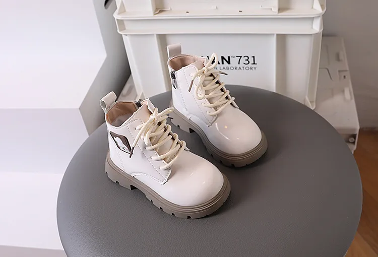Kinder Mode Kaninchen Winter Herbst Weiche Sohle Reißverschluss Niedlichen Cartoon-Design Kurze Mädchen Schuhe Littlesprouts_voghion.com