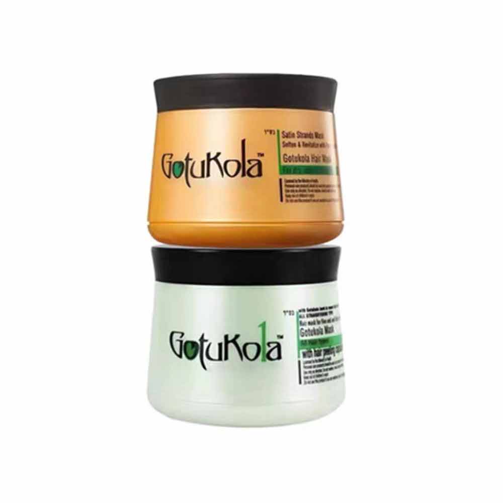 Maschera per capelli alla cheratina e gotukola, idratazione profonda per capelli secchi, colorati, danneggiati, 500 ml_voghion.com