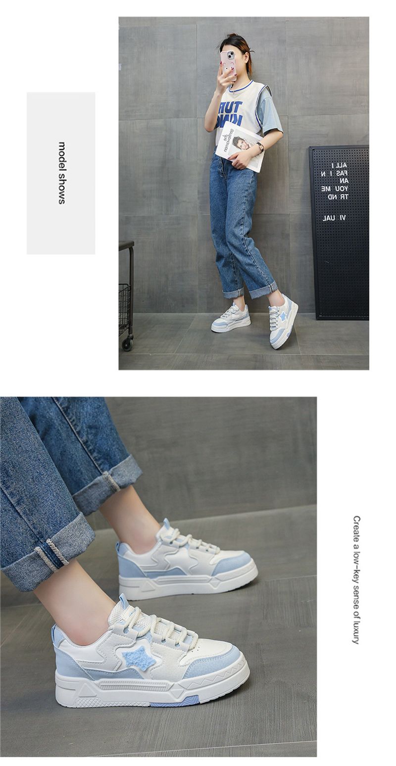 Star Little White Women New Edition Board pentru studenți primăvara și toamna cu fund gros casual sport la modă single_voghion.com