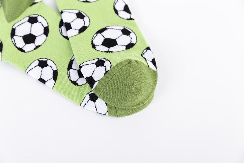 Accessoires vestimentaires Chaussettes longues en coton tendance pour hommes, série Ball, chaussettes décontractées en jacquard_voghion.com