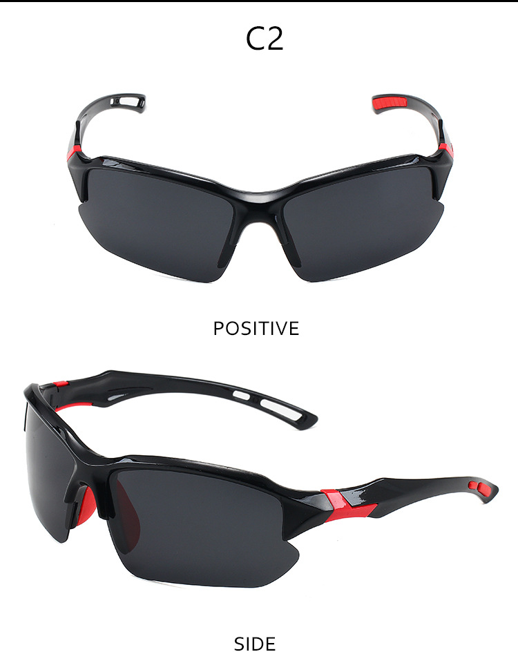 Herren-Sonnenbrillen Neue polarisierte Sonnenbrillen zum Radfahren, winddichter Augenschutz, Angeln, Bergsteigen, Radfahren, Nachtsichtbrille_voghion.com