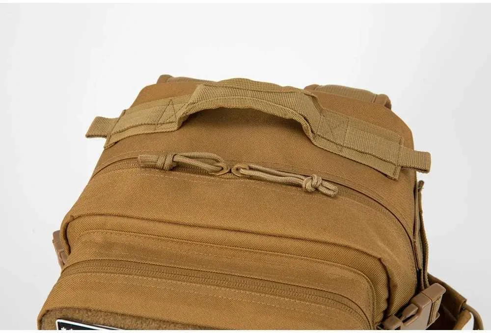 Zaino tattico QT QY 25L/45L per uomo e donna, per sopravvivenza all'aperto, piccolo zaino scolastico, con bottiglia_voghion.com