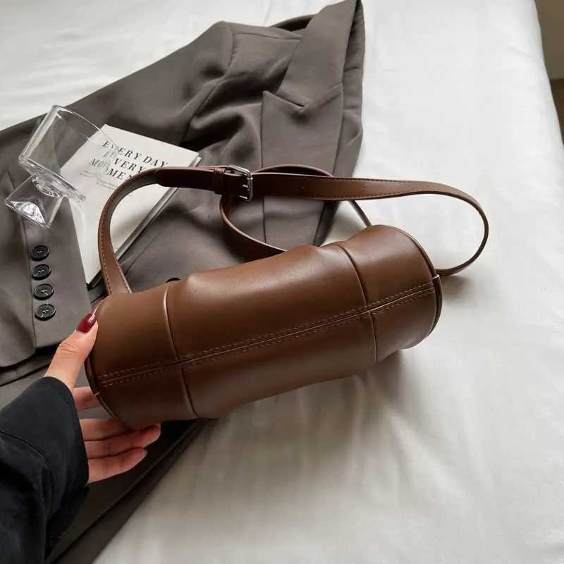 Sac de créateur LEFTSIDE mini sac bandoulière en cuir PU 2024 sac seau à la mode pour femme sac à main vintage et portefeuille_voghion.com