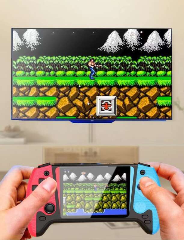 【 Hot Selling In Store 】 New Game PSP Large Screen Handheld Console Nostalgic FC Arcade Double Joystick Mini Childhood_voghion.com