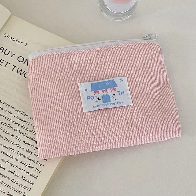High Quality Aron Color Makeup Zipper Multifunctional Lipstick Bag Portable Coin Purse_voghion.com