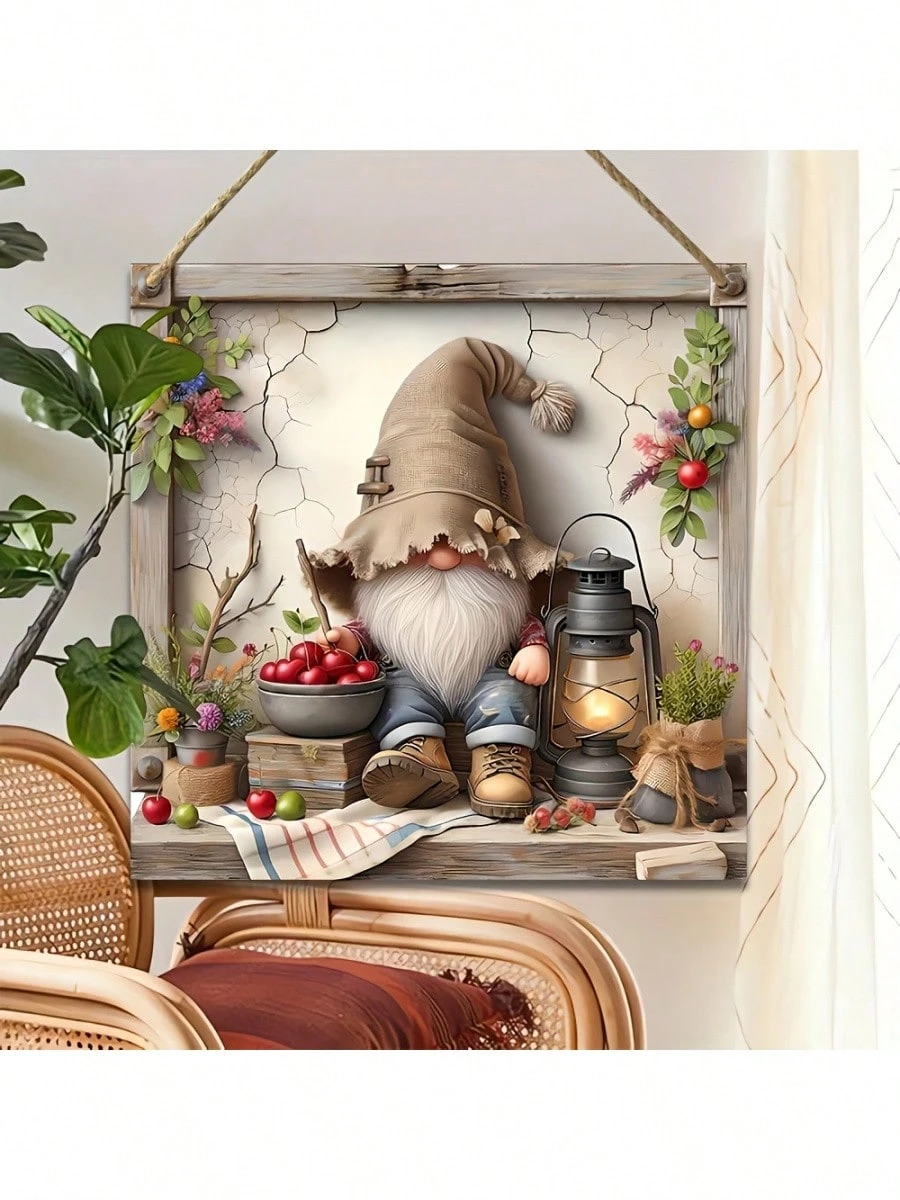 Décoration murale printanière en bois 2D, couronne ronde/carrée, tenture murale et de porte à thème, décoration de chambre, décoration de jardin, décoration de mariage, décoration intérieure, décoration de cuisine_voghion.com