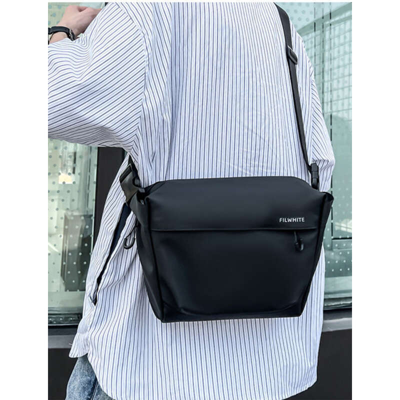 Neue, neue Umhängetasche für Herren, modische Flut, Nischendesign, tragbare Schultertasche, Straßensporttasche_voghion.com