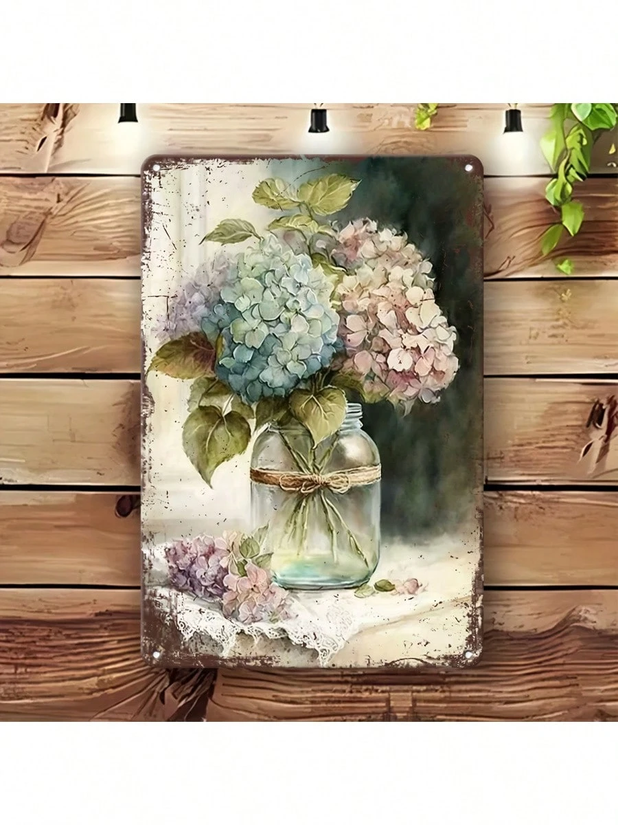 Vintage-Metallschild – wasserfeste Wanddekoration, für Zuhause, Garten, Küche, Café, Bar, Badezimmer, Schlafzimmer, 20 x 30 cm (8 x 12 Zoll)_voghion.com