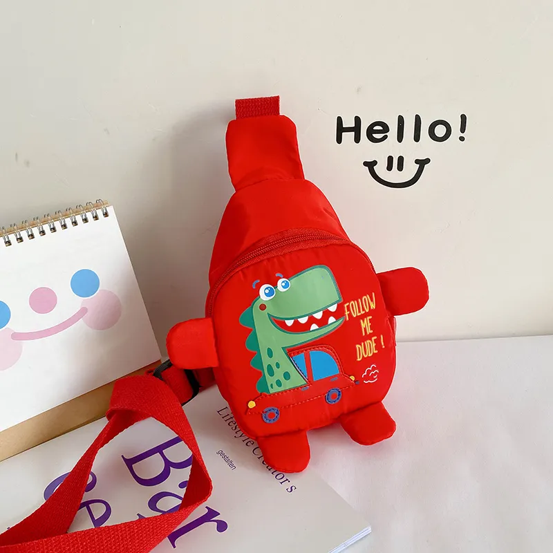 Cute Children Bag Cartoon Dinosaur Kids Bags Kindergarten Preschool Outdoor Travel Backpack for Boys Girls Shoulder_voghion.com