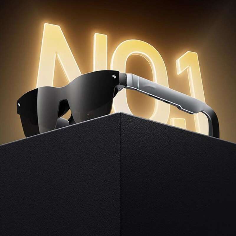 Thunderbird Air3 Pocket TV Lying Mirror Intelligent AR HD Movie Watching Portable Handheld Machine Giant Screen Glasses_voghion.com