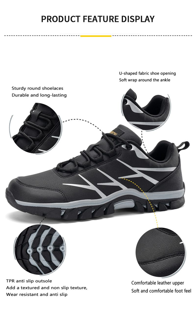 Käschten-Leeschtung Männer professionell Ënnerstëtzung iwwerdimensionéiert waasserdicht ALD-resistent Männer Outdoor Schong, Casual Schong_voghion.com