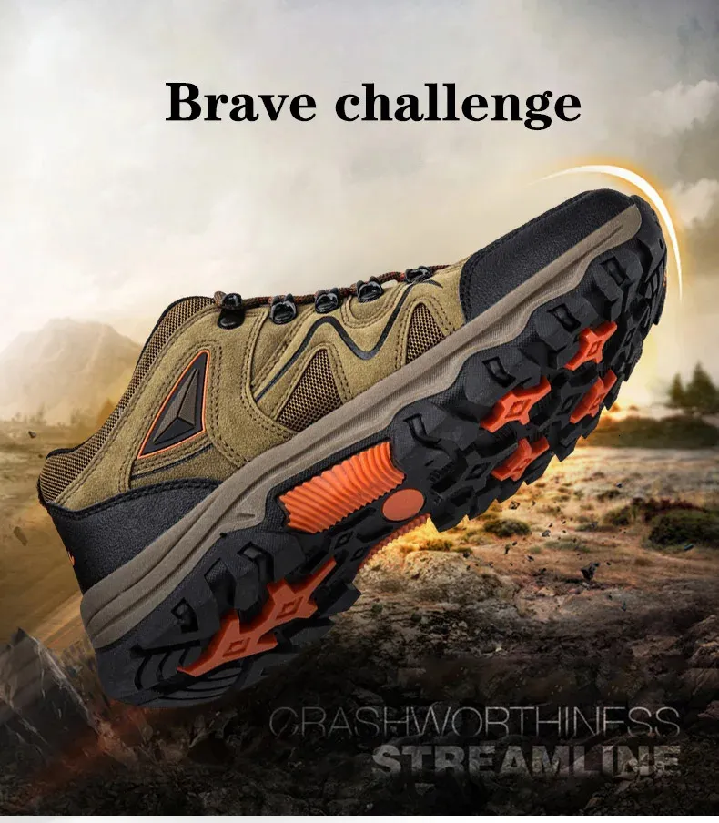 Herren Wanderschuhe Rutschfest Warm Outdoor Trekkingschuhe_voghion.com