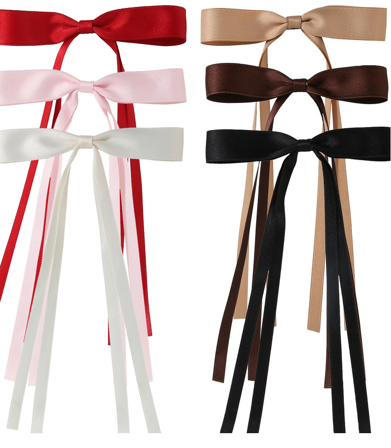 Zoete strik haarspeld voor dames haaraccessoires en styling_voghion.com