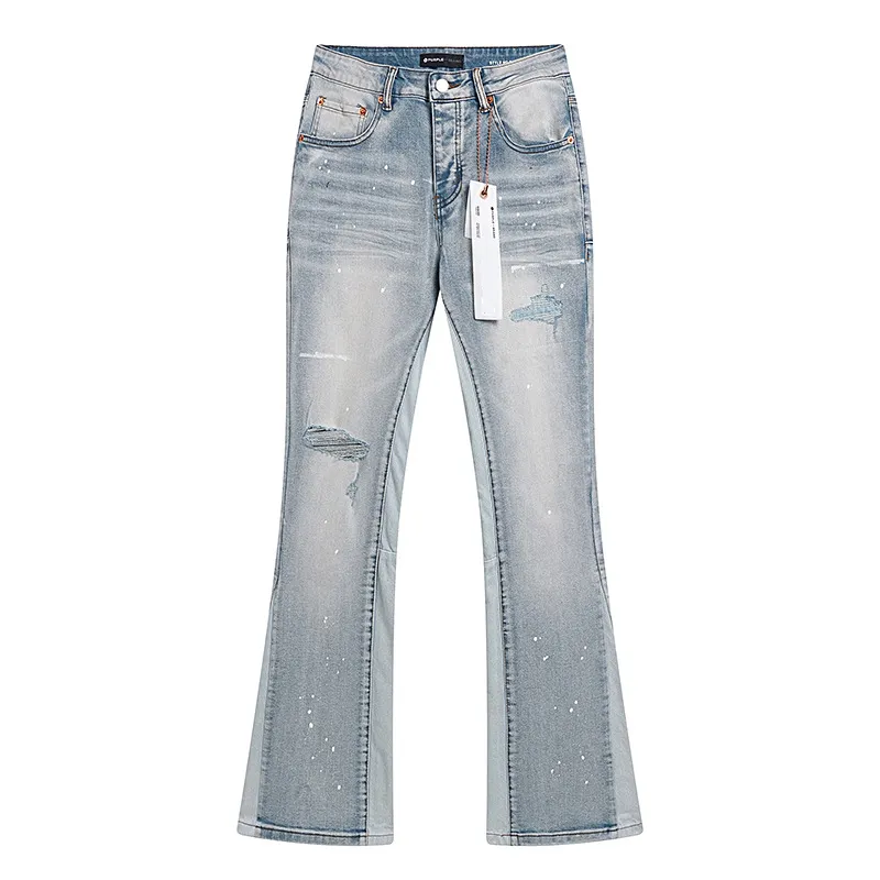 Designer Jean Denim Trousers For Mens Jeans Trends Slim Fit Motorcycle Mans Stacked Jeans Men Sweatpants_mkmklike.com