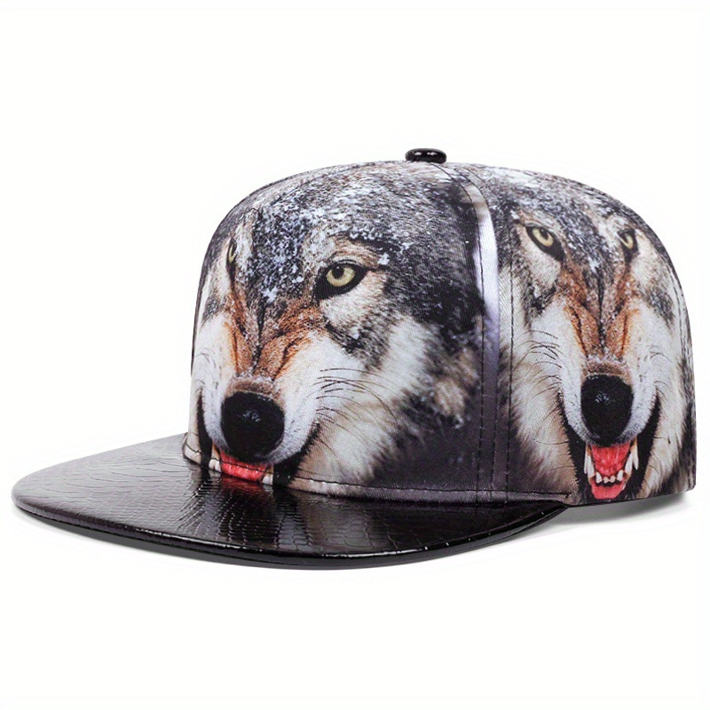 Personalisierte Street-Hip-Hop-Hüte mit flacher Krempe für Männer und Frauen, Sonnenschutz-Baseballkappen_voghion.com