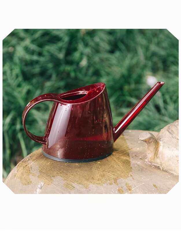 【 1391 People's Collection 】 Gießkanne für den Haushalt, lange Öffnung, halbtransparent, großes Fassungsvermögen, Wasserkocher, Topf, Sukkulenten_voghion.com