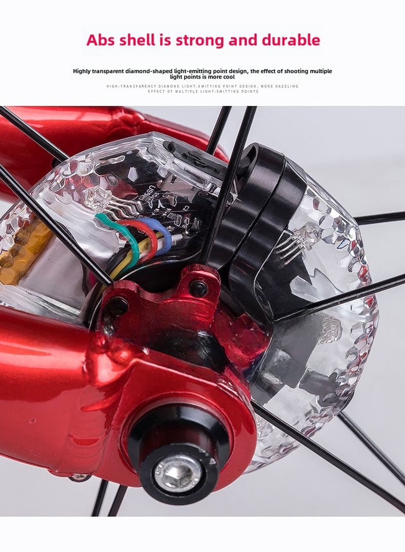 Mașină de echilibru pentru copii Impression Wer Drum Bicicletă Hot Wheel Încărcare USB Bicicletă glisantă Lumină de avertizare pentru călătorie de noapte_voghion.com