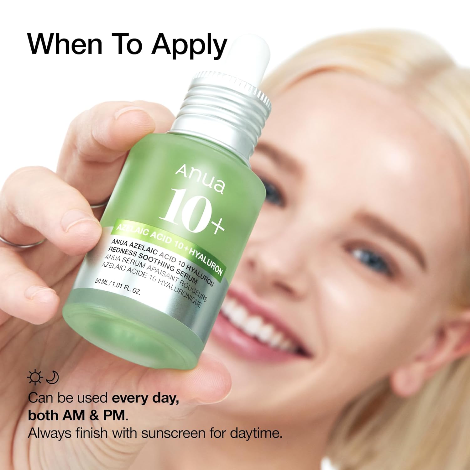 Ny Anua Azelaic Acid 10 Hyaluron Rødme Beroligende Serum Ansigtsserum_voghion.com
