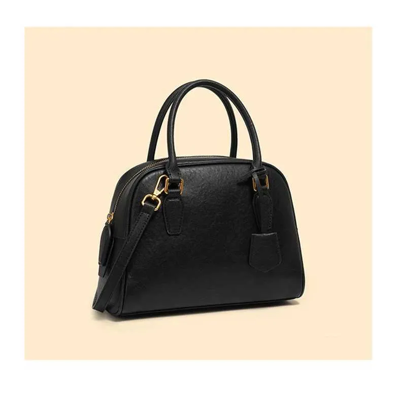 Echtes Leder Tote Handtasche Für Damen Designer Schultertasche_voghion.com