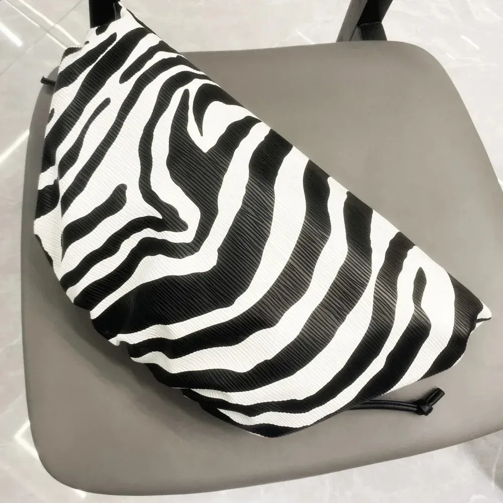 Zebra soft cloud handtas set dames clutch schoudertas_voghion.com