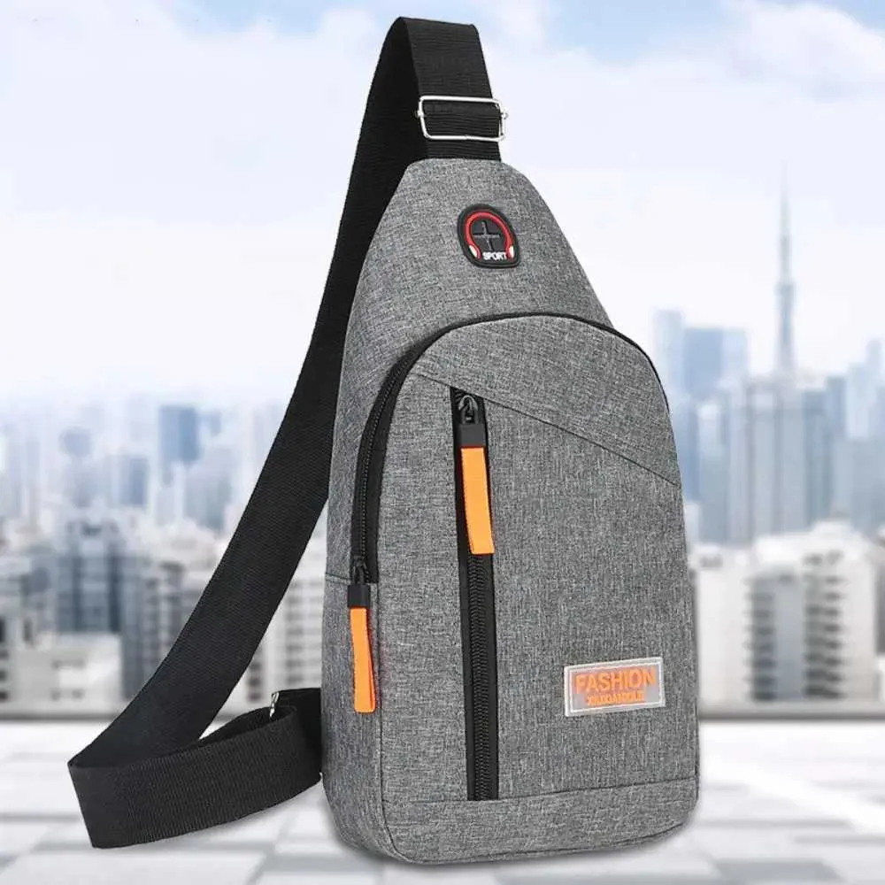Oxford Cloth Men Large Capacity Chest Pack Casual Sg Sports Male Shoulder Bag Outdoor Crossbody Ba241116_voghion.com