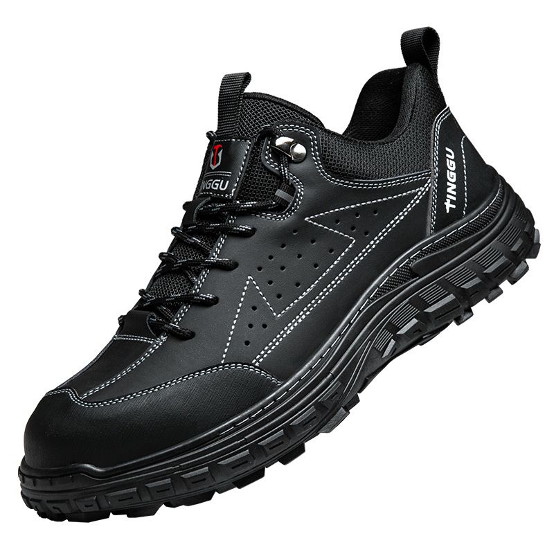Breathable safety anti-slip wear-ristant steel baotong work men's anti-smashing and anti-piercing labor protection_voghion.com