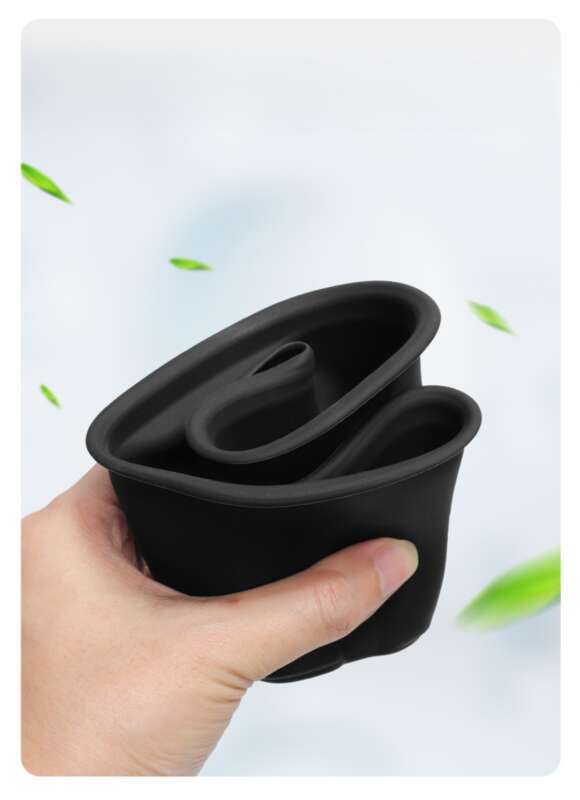 Potrivit pentru Xiaomi SU7 suport pentru pahar de apă încărcare wireless silicon protecție pad cutie de depozitare auto modificare interioară_voghion.com