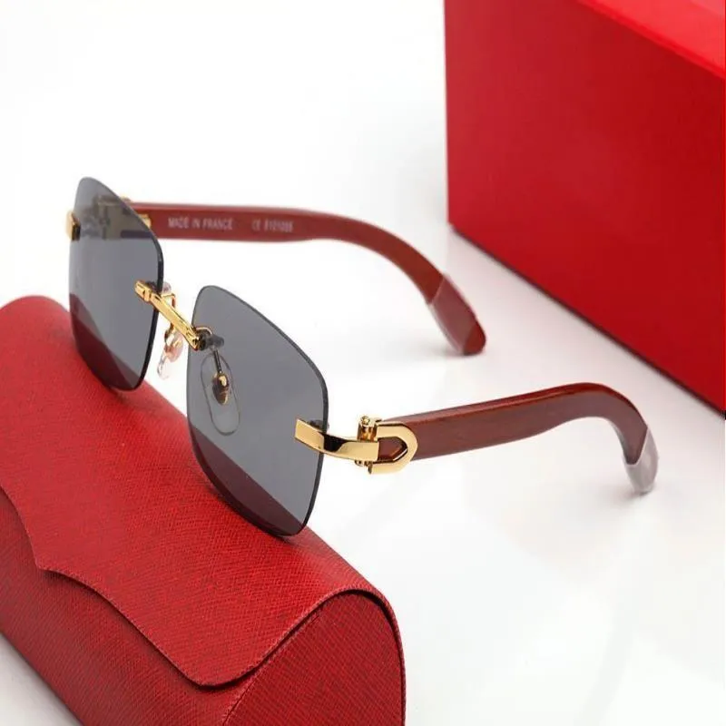 Designer Sunglasses Polarized Uv Protection Fashion Frameless_voghion.com
